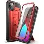 SUPCASE Unicorn Beetle Pro Series Case for iPhone 12 Pro Max (2020 Release) 6.7 Inch, Built-in Screen Protector Full-Body Rugged Holster Case(Ruddy)
