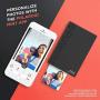 Zink Polaroid Mint Pocket Printer W/ Zink Zero Ink Technology & Built-In Bluetooth for Android & iOS Devices - Black