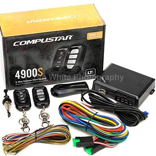 Compustar CS4900-S (4900S) 2-way Remote Start and Keyless Entry System with 3000-ft Range