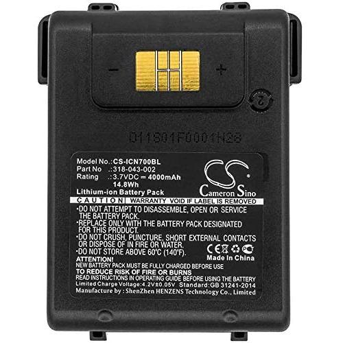 4000mAh Battery for Intermec CN70, CN70e