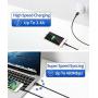 iPhone Charger Cable 6ft, JSAUX [ Apple MFi Certified] Lightning Cable Nylon Braided USB Fast Charging Cord Compatible with iPhone 11 Xs Max X XR 8 7 6s 6 Plus SE 5 5s, iPad, iPod - Black