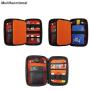 Mini Projector Travel Carrying Case for Pico DLP LED Pocket Projector and Accessories Organizer Multifunction - Blue
