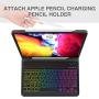 Keyboard Case for iPad Pro 11 2020 2nd Generation, iPad Pro 11 Case with Keyboard 2018-7 Backlight & Detachable - with Pencil Holder - Flip Stand Cover - iPad Pro 11 inch Keyboard for Tablet,Blue B Keyboard Case for iPad Pro 11 2020 2nd Generation, iPad Pro 11 Case with Keyboard 2018-7 Backlight & Detachable - with Pencil Holder - Flip Stand Cover - iPad Pro 11 inch Keyboard for Tablet,Blue B