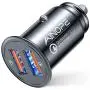 AINOPE USB Car Charger, [Dual QC3.0 Port] 36W/6A [All Metal] Fast Car Charger Adapter Mini Cigarette Lighter Usb Charger Quick Charge Compatible with iPhone 11 pro/11/ x/8, Note 9/Galaxy S10/S9