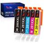XINSIN PGI-280 CLI-281 XXL Compatible Replacement for Canon 280 281 Ink cartridges, Work for Canon Pixma TS6320 TS8320 TS6120 TS6220 TS8120 TS8220 TS9120 TS9520 TR7520 TR8520 TS9521C Printer, 5 Colors
