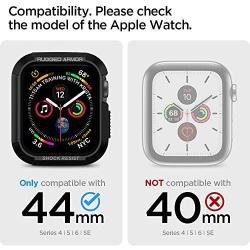 Spigen Rugged Armor Designed for Apple Watch Case for 44mm Series 6/SE/5/4 - White