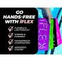iFLEX Cell Phone Stand and Tablet Stand for Air Travel, Work and Home – Flexible Phone Holder is The Perfect iPhone Stand and Holds Any Mobile Device – Non-Slip Grip, Strong and Durable