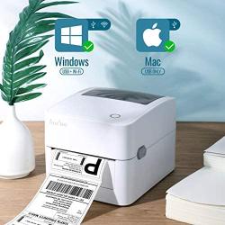 Hudoo 2054K Wireless Wi-Fi and USB Shipping Label Printer, High Speed 152mm/S Direct Thermal Printer – Compatible with Amazon, Ebay FedEx UPS Shopify Etsy Barcode Printer