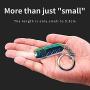 Mini Flashlight Keychain with Micro USB Rechargeable Tiny Flashlight,150 Lumen USB Rechargeable Small Pocket LED Torch Flashlight
