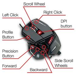 Mad Catz The Authentic R.A.T. 8+ Optical Gaming Mouse