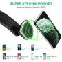 Magnetic Phone Car Mount - FITFORT Universal Dashboard Car Phone Holder with Strong Suction Cup and Comes with Air Vent Holder Compatible with Apple iPhone 11/XR/Xs/8/7/6S & Android Phones