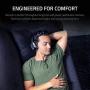 Razer Opus Active Noise Cancelling ANC Wireless Headphones: THX Audio Tuning - 25 Hr Battery - Bluetooth & 3.5mm Jack Compatible - Auto Play/Auto Pause - Carrying Case Included - Classic Black