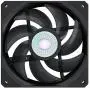 Cooler Master SickleFlow 120 V2 All-Black 120mm Square Frame Fan with Air Balance Curve Blade Design, Sealed Bearing, PWM Control for Computer Case & Liquid Radiator Cooler Master SickleFlow 120 V2 All-Black 120mm Square Frame Fan with Air Balance Curve Blade Design, Sealed Bearing, PWM Control for Computer Case & Liquid Radiator