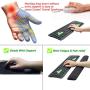 BRILA Memory Foam Mouse & Keyboard Wrist Rest Support Pad Cushion Set for Computer, Laptop, Office Work, PC Gaming - Massage Holes Design - Easy Typing Wrist Pain Relief (Black Bundle)