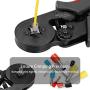 Ferrule Crimping Tool Kit - Sopoby Ferrule Crimper Plier (AWG 28-7) w/ 1800pcs Wire Ferrules Kit Wire Ends Terminals(AWG 22-8)