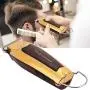 Vbest life Hair Clipper, Professional Electric Hair Cutting Machine Hair Clipper Hair Trimmer US Plug 100-240V, Gold(Gold)