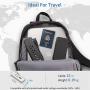 Travel Power Strip with USB - NTONPOWER 2 Outlets 3 USB Portable Desktop Charging Station, 15 inches Wrapped Short Extension Cord for for Hotels, Cruise, Nightstand, Airports, Conference Room - Black