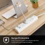 Kasa Smart KP303 Plug Power Strip, Surge Protector, Smart Outlets and 2 USB Ports, Works with Alexa Echo & Google Home, No Hub Required