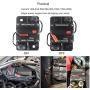 OUHL 100 Amp Circuit Breaker Manual Reset 30-250A for Car Truck Rv ATV Marine Trolling Motors Boat Vehicles,12V-48V DC Waterproof (100A)