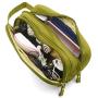 HONSKY 2 Set Medium Water Repellent Travel Electronics Accessories Gadget Cable Cord Organizer, Hanging Cosmetic Makeup Toiletry Space Storage Bags Cases Pouch for Kids Women Men, Green & Dark Blue