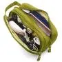 HONSKY 2 Set Medium Water Repellent Travel Electronics Accessories Gadget Cable Cord Organizer, Hanging Cosmetic Makeup Toiletry Space Storage Bags Cases Pouch for Kids Women Men, Green & Dark Blue