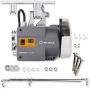 Reliable SewQuiet 6000SM Brushless 12 Coil DC 550W Servomotor With Digital Speed Control, Built-in Overload Protection, Clockwise & Counterclockwise Directions, Variable Speed Control, Belt Adjustment