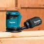 Makita XOB01Z 18V LXT Lithium-Ion Cordless 5'' Random Orbit Sander, Tool Only