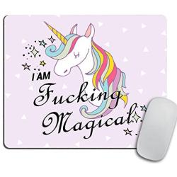 Funny Mousepad, Funny Mouse pad, Unicorn Mousepad, Unicorn Mouse pad, Unicorn Gift, Gift for Coworker, Gift for Boss, Going Away Gift