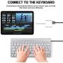 TRYVAT USB Camera Adapter with Fast Charging Port, Portable OTG Cable Adapter Compatible with iPhone, iPad, Card Reader, USB Flash Drive, Keyboard and Mouse