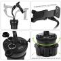 TNP Smartphone Car Mount Holder Charger Station - Universal Car Cup Holder Mount with 3 Sockets and 2 USB Charge Port for iPhone 11 Pro, 11 Pro Max, X, XS, XR, 8, 7 Plus, Samsung Galaxy Phone and More
