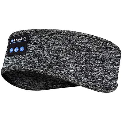Sleep Headphones Bluetooth Headband, Wireless Sports Bluetooth Headband Headphones with Thin Speakers, Sleep Earbuds, Wireless Sleeping Headphones for Workout Running Yoga Nap, Gift for Men and Women