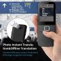 Language Translator Device 137 Languages, Two Way Language Instant and Portable Voice Translator, Offline Real-Time Translator Device with Recording, 1500 mAh Battery