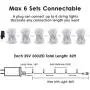 Christmas String Lights 200 LED 66FT, 8 Modes Expandable Indoor/Outdoor String Lights, Safe Plug-in Twinkle String Lights for Christmas Wedding Tree Decoration (Warm White)