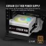 Corsair CX550F RGB, 550 Watt, 80 Plus Bronze, Fully Modular RGB White Power Supply