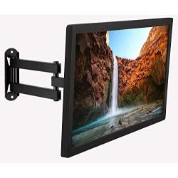Mount-It! TV Wall Mount Bracket with Full Motion Arm Fits 13-42” Flat Screen TVs VESA 75, 100, 200, 55lb Weight Capacity WITH 15'' EXTENSION