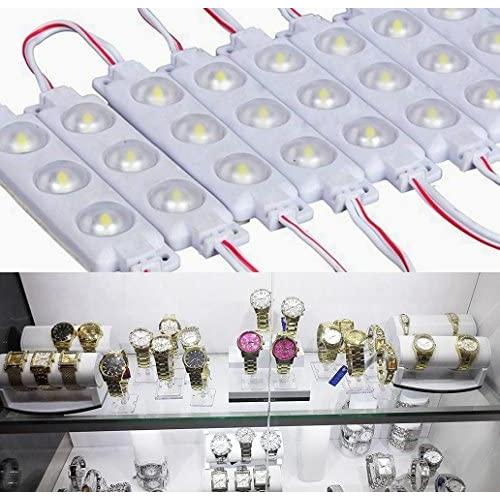 Store Showcase LED Lights 60 Leds 12V 40LM/chip Waterproof White Light with Project Lens for Store LED Project Decorative Light Fixtures