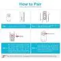 Wireless Caregiver Pager Nurse Call Alert Caregiver Pager with IP55 Waterproof SOS Call Button for Caregiver Alert System with Neck Strap (1 SOS Button+1 Receiver)