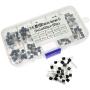 RLECS 200-Pack Transistor Assortment Set Kit BC337 BC327 2N2222 2N2907 2N3904 2N3906 S8050 S8550 A1015 C1815 Semiconductor Triode DIY Electronic Circuit Components 10 Values TO-92