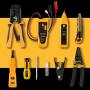 InstallerParts Network Repair Tool Kit 15 In 1 – Electronic Tool Set | Crimping Tool, LAN/Ethernet/Cat5/Cat6 Cable Tester, Gauge Wire Stripper Cutting Twisting Tool, Punch Down, Screwdriver, Knife