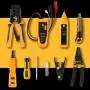InstallerParts Network Repair Tool Kit 15 In 1 – Electronic Tool Set | Crimping Tool, LAN/Ethernet/Cat5/Cat6 Cable Tester, Gauge Wire Stripper Cutting Twisting Tool, Punch Down, Screwdriver, Knife