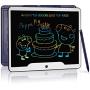 15 Inch LCD Writing Tablet, CouHaP Doodle Board Electronic Writing Pad Gift for Kids & Adults Suitable for Home, School, Dorm Office Use (Blue)