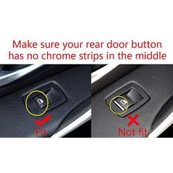 Eiseng 5pcs ABS Chrome Window Lift Button Cover Trim for BMW 3 Series F30 320i 328i 330i 335i F34 3GT Gran Turismo (2013-2015 Model)