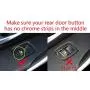Eiseng 5pcs ABS Chrome Window Lift Button Cover Trim for BMW 3 Series F30 320i 328i 330i 335i F34 3GT Gran Turismo (2013-2015 Model)