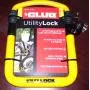 The Club UTL810 Utility Lock, Yellow