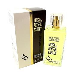 Alyssa Ashley Eau de Toilette Spray for Women, Musk, 6.8 Ounce