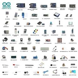 GAR Monster Starter Kit for Arduino Uno Mega Nano, Complete Set with ESP32, 25 Sensor Modules, Bluetooth WiFi Ethernet Wireless for Electronics STEM Robotics Projects