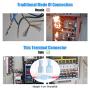 AIRIC Male Spade Connector 16-14 Gauge 100PCS Nylon Fully Insulated Male Wire Quick Disconnects Spade Terminal Connectors Blue, 0.250in