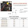 Erayco 150 Amp Circuit Breaker with Manual Reset for Car Marine Trolling Motors Boat ATV Manual Power Protect for Audio System Fuse, 12V-48VDC, Waterproof (150A)