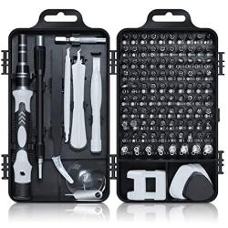 Gocheer Mini Precision Screwdriver Set, 115 in 1 Magnetic Screwdriver Bit Set with Case for iPhone, Computer, PC, Watch, Glasses, Electronics, Mini DIY Hand Work Repair Tools