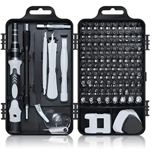 Gocheer Mini Precision Screwdriver Set, 115 in 1 Magnetic Screwdriver Bit Set with Case for iPhone, Computer, PC, Watch, Glasses, Electronics, Mini DIY Hand Work Repair Tools